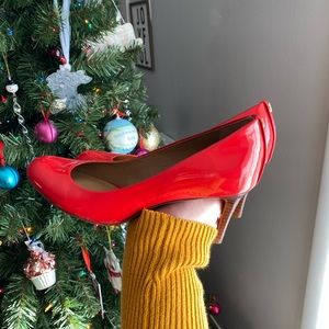 Tory Burch Red Heels 7.5